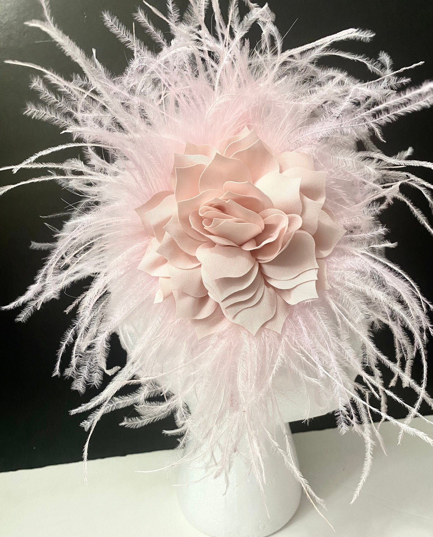 Lavender Kentucky Derby Hat Fascinator Headband, Pink Hot Pink, Champagne Fascinator, Light Blue Fascinator Headband, Custom Fascinator