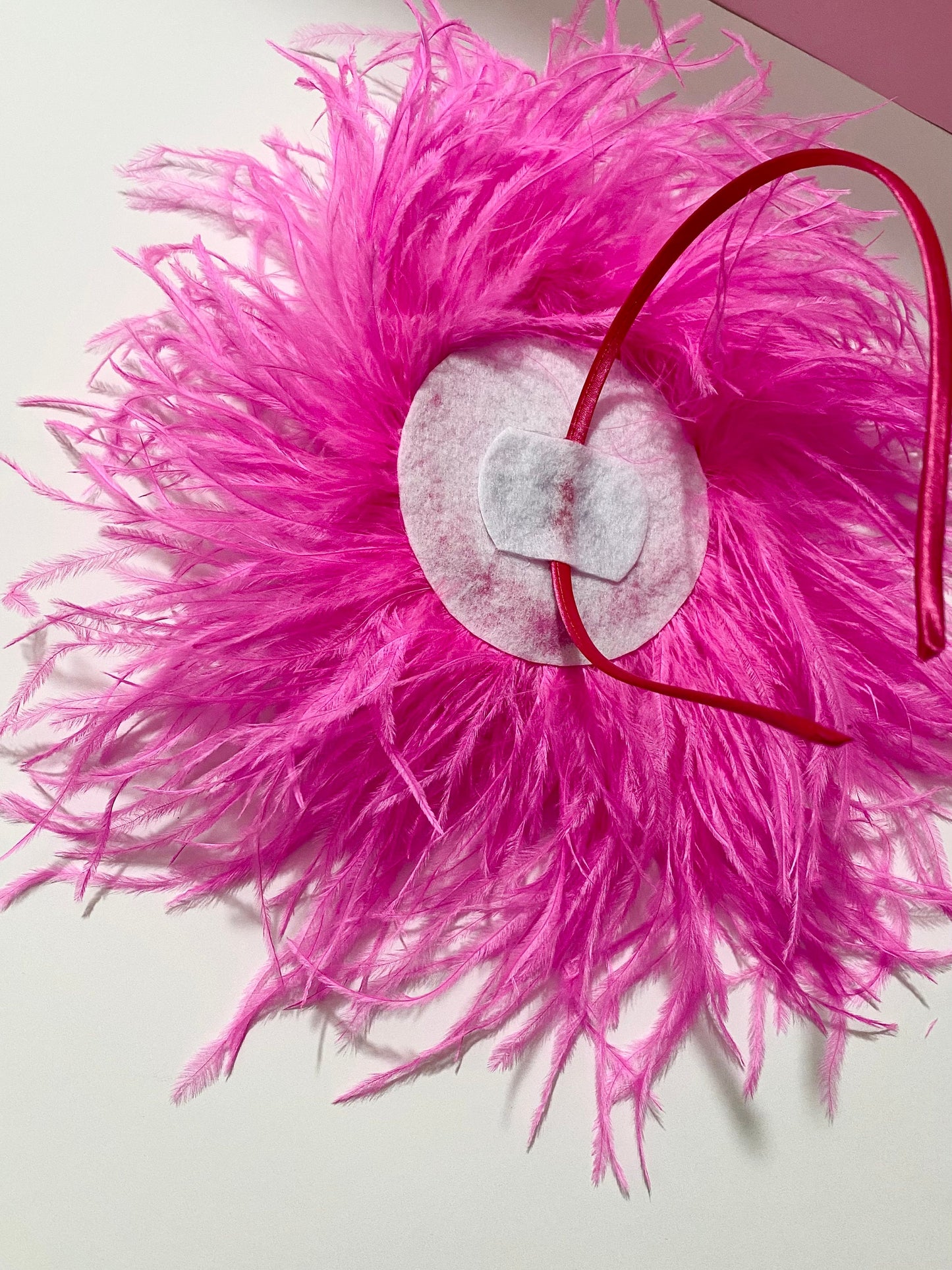 Pink Navy White Kentucky Derby Hat  Fascinator Headband, Pink Bright Pink Green Feather Derby Fascinator Headband,Custom Derby Hat Fascinate