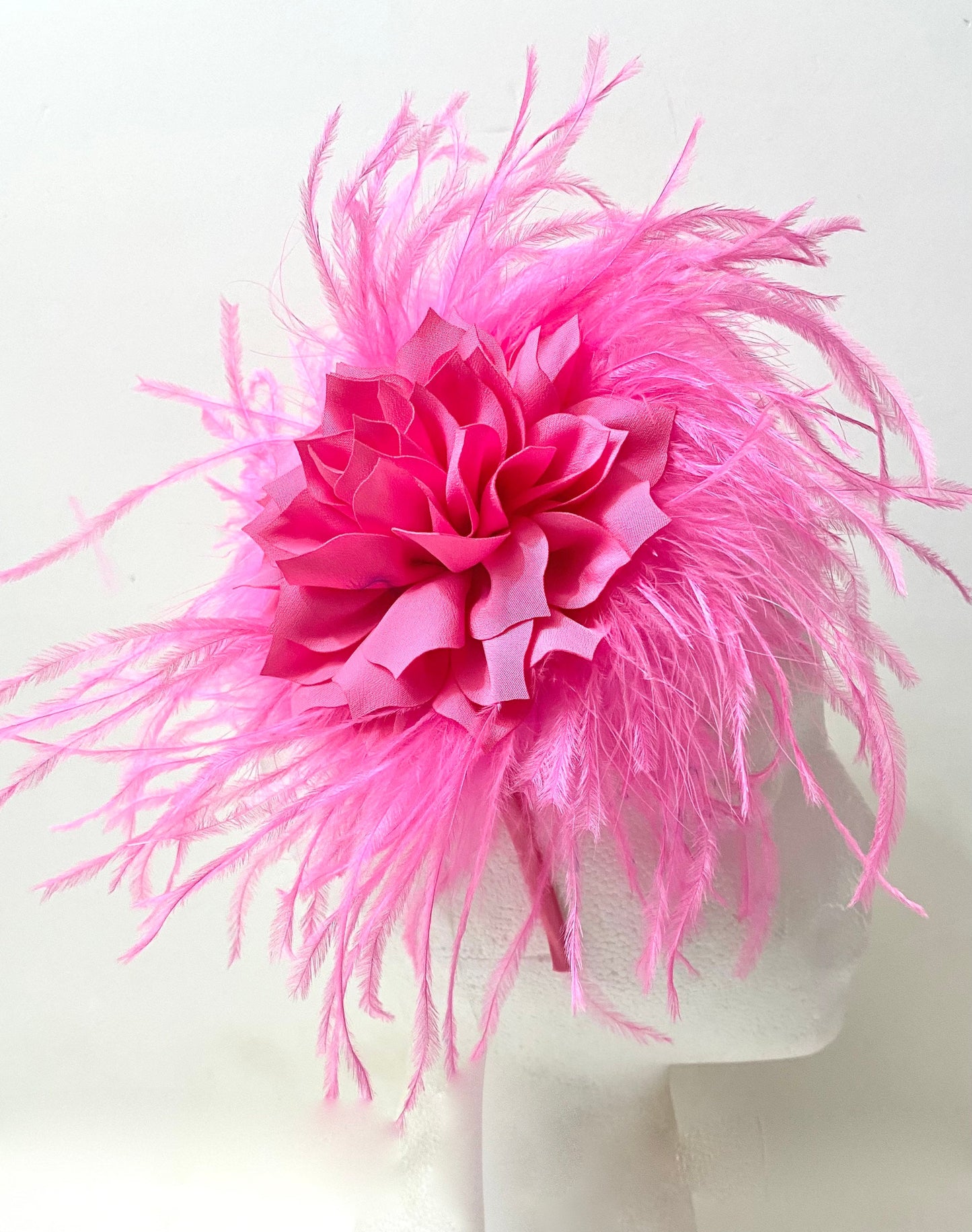 Lavender Kentucky Derby Hat Fascinator Headband, Pink Hot Pink, Champagne Fascinator, Light Blue Fascinator Headband, Custom Fascinator