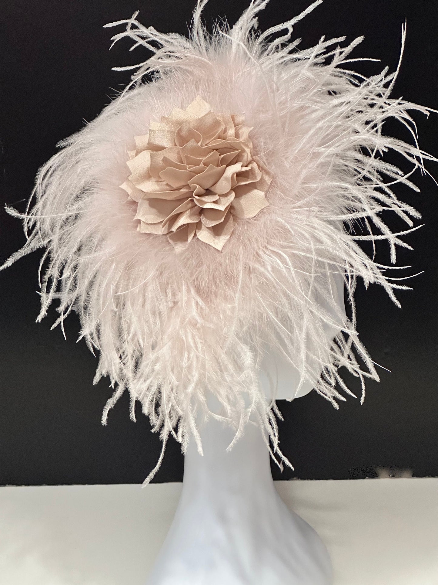 Pink Hot Pink Derby Fascinator Headband, Dusty Rose Fascinator Kentucky Derby Hat, Green, White Champagne Beige Fascinator Hat Headband